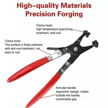 1 шт. Поворотный плоский хомут для снятия и установки кольцевых хомутов, инструмент для ремонта автомобиля
