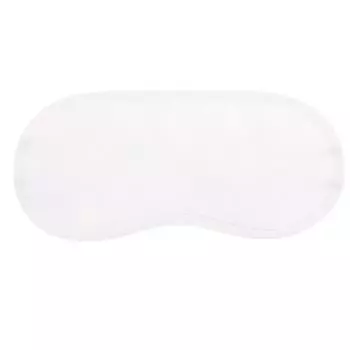 1 шт. повязка на глаза из полиэфирного волокна, маска для сна, мягкая накладка на глаза белый