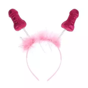 1 шт. Повязка на голову для девичника Красная Розовая с перьями Сексуальная повязка для волос Свадьба Девичник Счастливая Куриная вечеринка Декор Фотобутафория розы красного