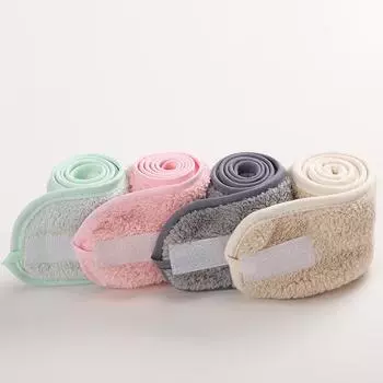 1 шт. повязка на голову для умывания лица, макияж, маска на липучке, повязка на голову для занятий йогой, повязка на голову