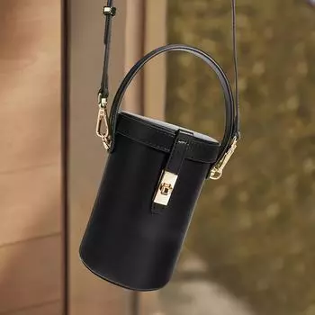 1 шт. повседневная сумка-ведро, сумка большой емкости, сумка через плечо или через плечо, элегантная и стильная дорожная сумка m