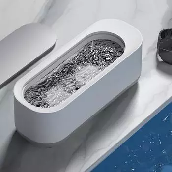 1 шт. PP+нержавеющая сталь очки 45000 Гц товары для дома ультразвуковая чистящая машина часы очиститель коробка ювелирные изделия