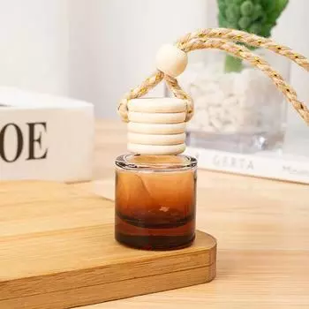 1 шт., пятипроволочная крышка, 8 мл, цветная цилиндрическая пустая бутылка, автомобильный диффузор эфирного масла, ароматизатор, освежитель воздуха, флакон с ароматом, украшение