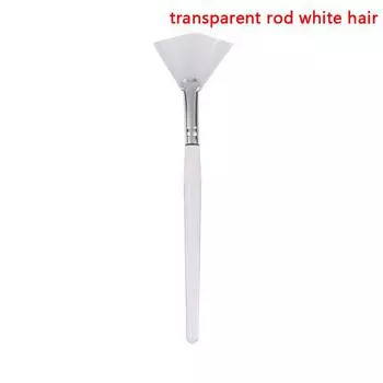 1 шт. Практичные кисти для лица Кисти для макияжа в форме веера Мягкие Портативные Кисти для масок Косметические инструменты для женщин, леди, девушек