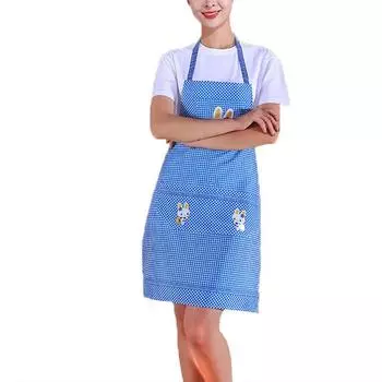 1 шт. практичный женский фартук с изображением мультяшного кролика кухонные принадлежности поварские принадлежности для дома один размер красный