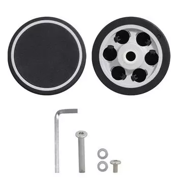 1 шт. практичные вращающиеся на 360 градусов колеса для чемоданов, сменные тихие роликовые аксессуары для чемоданов D