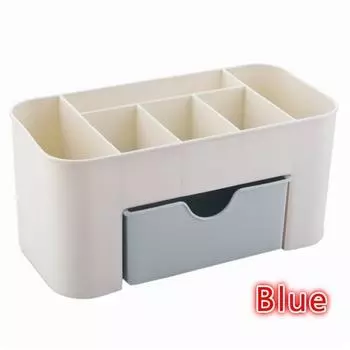 1 шт. практичный женский пластиковый футляр для косметики косметический держатель для помады парфюм органайзер коробка