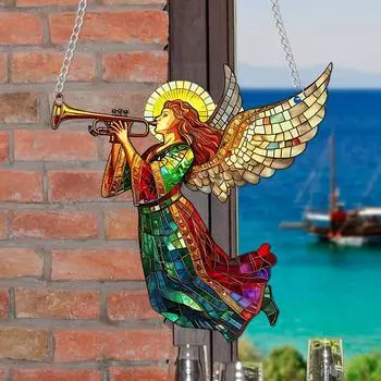 1 шт. праздничный красочный дизайн ловец солнца акриловые деревья ловцы солнца праздничный оконный ловец света коллекционный рождественский ловец солнца 20 см для окна A