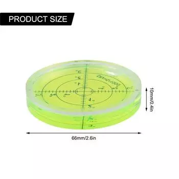 1 шт. прецизионный пузырьковый уровень с круглой отметкой, измерительный комплект, экологический горизонтальный нивелир Bulls Eye