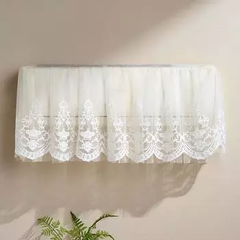 1 шт. предотвращает прямой обдув, удобный кружевной практичный кондиционер, капюшон, включение без снятия подвесного типа M бежевый