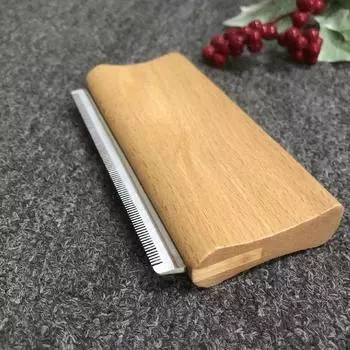 1 шт. Премиум-инструмент для ухода за лошадьми - легкое лезвие для линьки и здоровой шерсти. Мягкий чистящий инструмент, специально разработанный для домашних животных. S 7.5cm