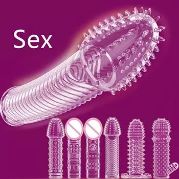 1 многоразовый призерватив-насадка с массажным эффекторм Style A