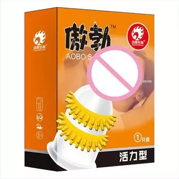 1 шт. презерватив с колючим рукавом, интерес, страсть, мужской и женский