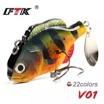 1 шт., приманка для гольяна, жесткая тонущая приманка для окуня, жесткая приманка Luya, длина 65 мм, вес 37 г, искусственная имитация приманки 65mm-37g-01