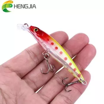 1 шт. приманка Minnow 8,5 см 7,2 г для морского карпа, аксессуары для приманки, джиг-крючки, инструмент, воблеры