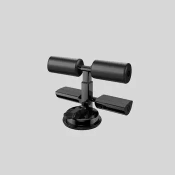 1 шт. приспособление для сидения, устройство для фиксации ног, машина для контроля живота с присоской, ролик для живота, спортивное оборудование для бодибилдинга чёрный