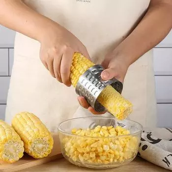 1 шт., приспособление для удаления кукурузных початков, инструменты для фруктов, нержавеющая сталь, резак для удаления кукурузных початков, бритва, инструменты для приготовления фруктов и овощей, кухонные принадлежности
