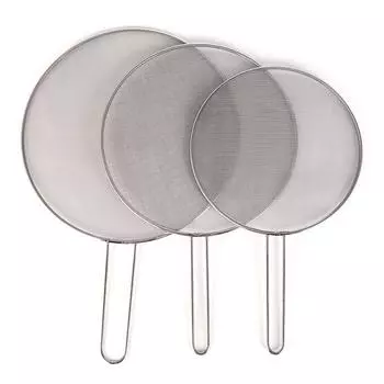 1 шт. привлекательная и прочная крышка из нержавеющей стали, маслостойкая сковорода, защита от разливов брызг 29cm