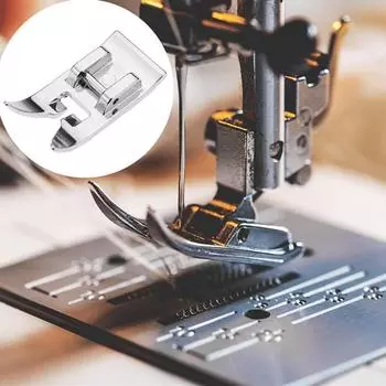 1 шт., прижимная лапка для швейной машины, универсальная прижимная лапка для прямой строчки, прижимная лапка для зигзага 1pc