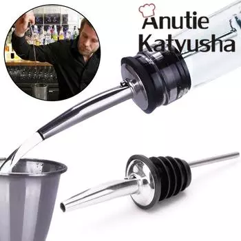 1 шт., пробка для бутылки вина из нержавеющей стали, дозатор, дозатор, устройство для розлива вина, виски, барные инструменты