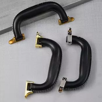 1 шт., прочная новая ручка для двери шкафа в китайском стиле, винтажная латунная ручка для двери шкафа, французская ручка с одним отверстием, антикварная 1pcs