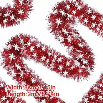 1 шт. Прочная праздничная лента и гирлянда из лозы, зеленая травяная полоса для украшения, экологичная рождественская цветочная гирлянда для вечеринки в помещении/на открытом воздухе