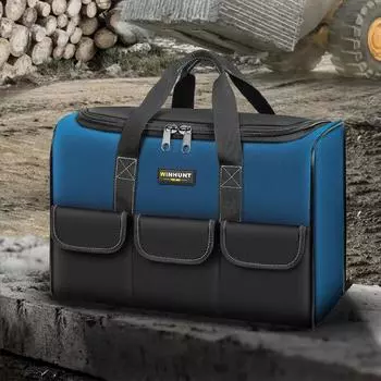 1 шт. прочная сумка для инструментов электрика, набор плотницких инструментов, прочная ткань Оксфорд, большая емкость, износостойкая 30x17x19cm