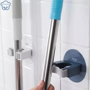 1 шт. прочный держатель для швабры кухонная ванная комната стойка для хранения держатель для швабры водонепроницаемая вешалка для хранения швабры бесплатный перфоратор для домашнего хранения приборов 1
