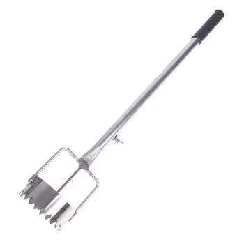 1 шт. прочный металлический дырокол для тепличной пленки простой набор садовых инструментов инструмент для прокола пластиковой пленки для обслуживания теплицы серебряный