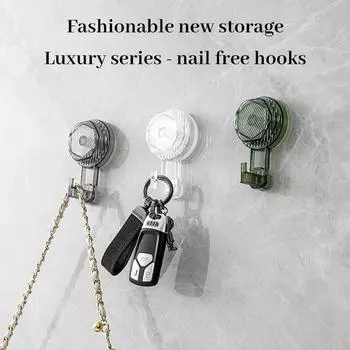 1 шт. прочный присосочный крючок без отверстий для вакуумного клея на задней стороне двери ванной комнаты, не оставляющий следов настенный клей для ванной комнаты