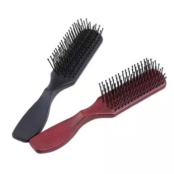 1 шт. профессиональная антистатическая парикмахерская расческа щетка для волос вентиляция салон домашнего использования косметический инструмент пластик красный