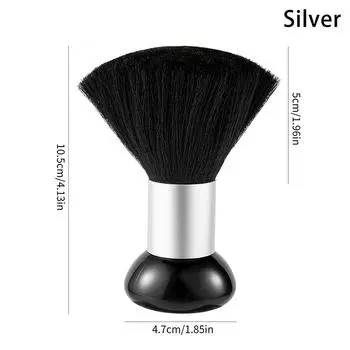 1 шт. Профессиональная кисть для дизайна ногтей, круглая, для рисования, для геля, для удаления пыли, кисть для макияжа, аксессуары для маникюра, оборудование, инструменты серебряный