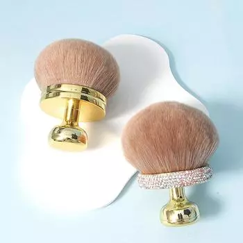 1 шт. профессиональная кисть для ногтей в форме гриба, круглая кисть для удаления пыли с геля, кисть для макияжа, маникюрные аксессуары, оборудование, инструменты