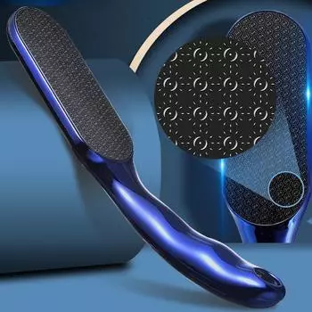 1 шт., профессиональная нано-пилка для ног, скруббер для женщин, пяток, омертвевшая кожа, средство для удаления мозолей, инструменты для ухода за кожей ног, педикюра золотой