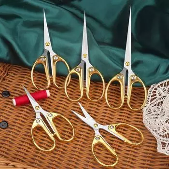 1 шт. Профессиональные швейные ножницы для прямой резки ткани и одежды, портновские ножницы, канцелярские принадлежности для дома, офисные ножницы, инструменты
