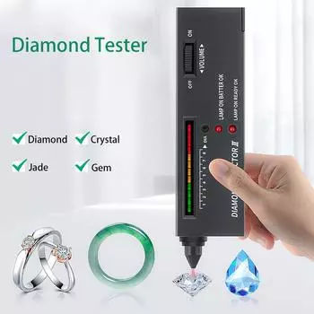 1 шт. профессиональный алмазный тестер, высокоточный алмазный тестер, дрель-ручка, алмазный измеритель теплопроводности, твердость, инструмент для выбора драгоценного камня