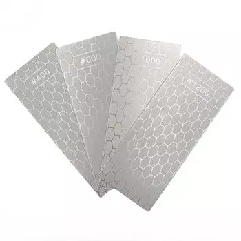 1 шт., профессиональный алмазный точильный камень для ножей, 400 #600 #800 #1000 #, точилка для ножей, ультратонкий инструмент с сотовой поверхностью, точильный камень 400 eyepieces