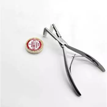 1 шт. Профессиональный диапазон щипцы для наращивания волос с лентой, эргономичный дизайн для ленточных волос + 1 рулон ленты для наращивания волос