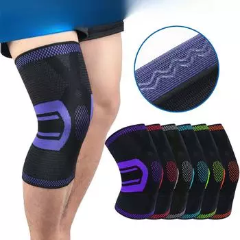 1 шт. Профессиональный компрессионный бандаж на колено M