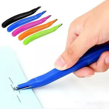 1 шт. профессиональный магнитный съемник скоб для удаления скоб инструмент для удаления скоб для школьных офисных принадлежностей чёрный