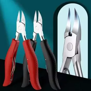 1 шт. Профессиональный материал кусачки для ногтей на ногах для вросших толстых ногтей на ногах кусачки триммер резак маникюр педикюр аксессуары инструмент красный