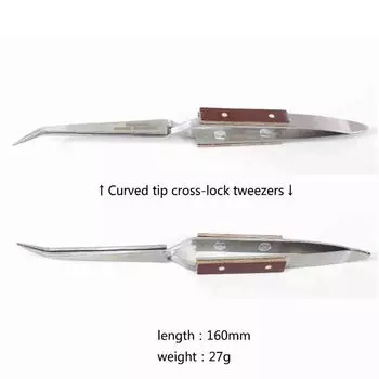1 шт. профессиональный пинцет для пайки ювелирных изделий, прямой изогнутый наконечник, самофиксирующийся сварочный пинцет с крестообразной фиксацией, инструмент для изготовления ювелирных изделий, ремесленный инструмент для ювелира 1