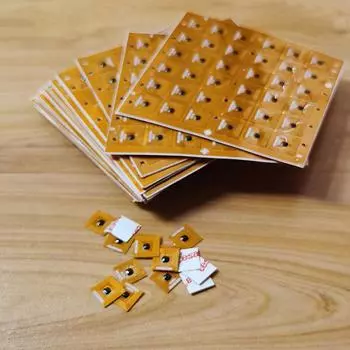 1 шт. программируемая 7*7 мм микро Fpc гибкая антиметаллическая малогабаритная NFC электронная метка Ntag213 Rfid метка наклейка