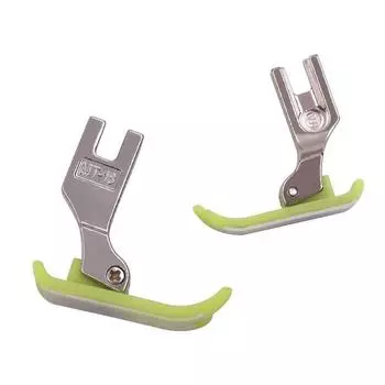 1 шт. промышленная швейная машина плоская пластиковая прижимная лапка кожа поролоновая резина модель Mt-18 для плоских промышленных швейных машин MT