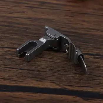 1 шт. промышленная швейная машина с плоским краем, складная лапка для подгибки P351, завивающая лапка для большинства промышленных швейных машин
