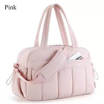 1 шт. Простая сумка для фитнеса женская модная светло-розовая сумка для йоги Cloud Advanced Sense для коротких поездок багаж 30 x 19 x 42CM чёрный