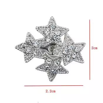 1 шт. Простая свадебная брошь, ювелирные изделия, сделай сам, аксессуары, подарок, винтажная элегантная мода, стразы, кристаллы, аксессуары