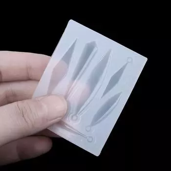 1 шт. Простая в использовании прозрачная силиконовая форма для подвески различных форм Diy Carsfts