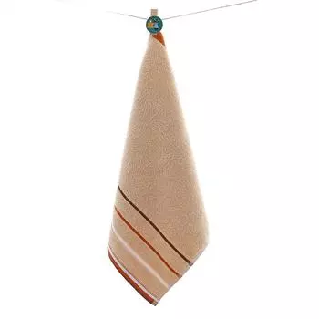 1 шт., простое модное хлопковое квадратное полотенце, трехсекционное мягкое впитывающее однотонное полотенце