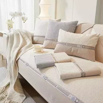 1 шт. Простые чехлы для диванов, бытовые подушки для гостиной, модные, пригодные для машинной стирки, пледы, чехлы для сидений и диванов для собак, товары для домашних животных 1seat 70x70cm хаки